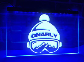 Gnarly Illuminated Sign