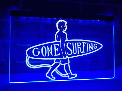 Image of Gone Surfing Illuminated Sign