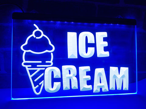 Image of Ice Cream Illuminated Sign