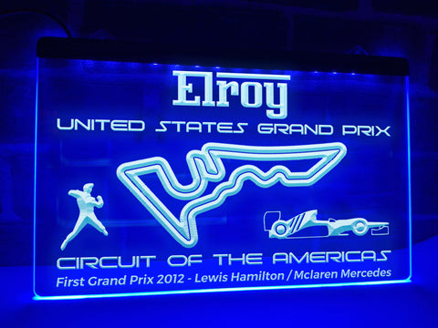Image of US Grand Prix Illuminated Sign