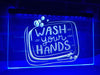 Wash Your Hands Illuminated Sign