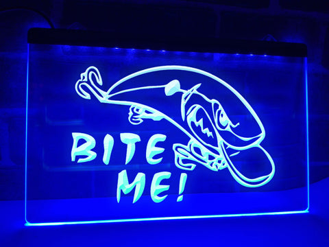 Image of Bite Me Illuminated Sign