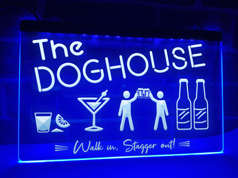 Image of The Dog House Illuminated Sign