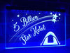 5 Billion Star Hotel Illuminated Sign