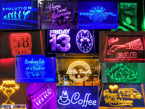 Image of custom LED Neon signs