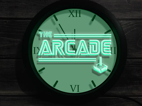Image of The Arcade Bluetooth Controlled Wall Clock