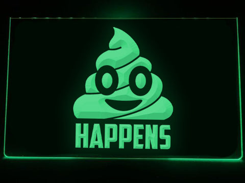 Image of Sh!t Happens Funny Illuminated Sign
