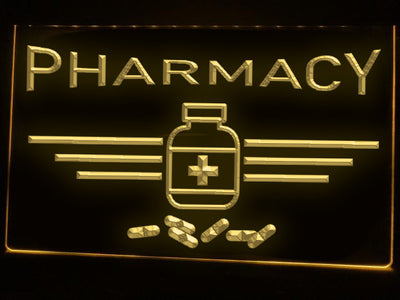 Pharmacy Medicine Illuminated Sign