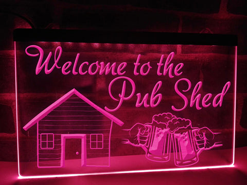 Image of Pub Shed Illuminated Sign