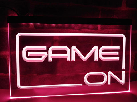 Image of Game On Illuminated Gaming Sign
