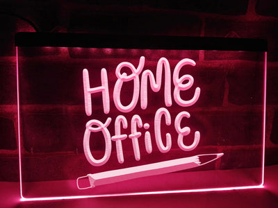 Home Office Illuminated Sign