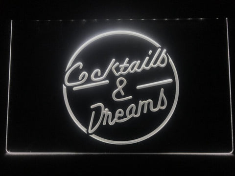 Image of Cocktails & Dreams Illuminated Sign