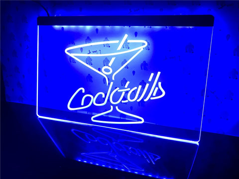 Image of Cocktails Illuminated Sign