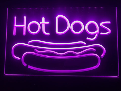 Image of Hot Dogs Illuminated LED Sign