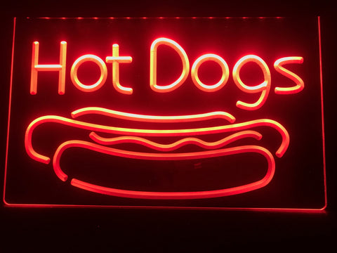 Image of Hot Dogs Illuminated LED Sign