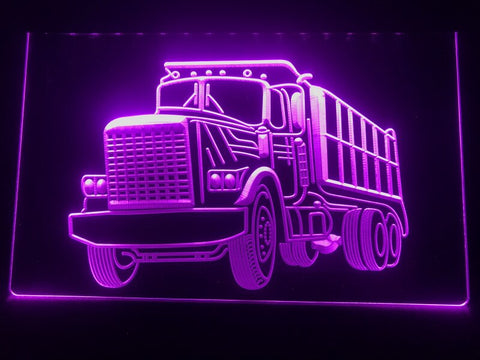 Image of Dumper Truck Illuminated Sign