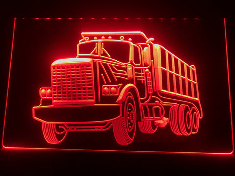 Image of Dumper Truck Illuminated Sign