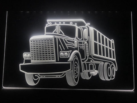 Image of Dumper Truck Illuminated Sign