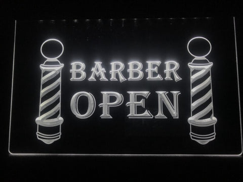Image of Barbershop Open Illuminated Sign