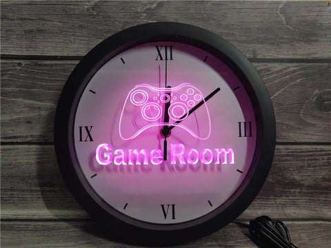 Image of Game Room Bluetooth Controlled Wall Clock