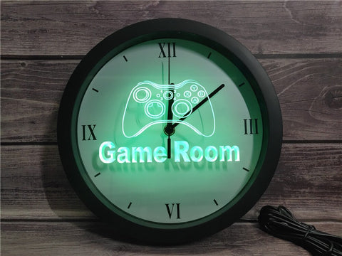Image of Game Room Bluetooth Controlled Wall Clock