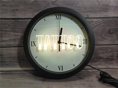 Image of Tattoo Shop Bluetooth Controlled Wall Clock