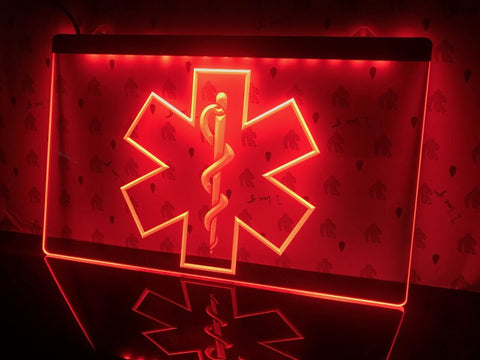 Image of Medical Services Illuminated Sign