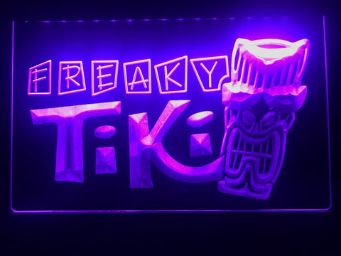 Image of Freaky Tiki Bar Illuminated LED Sign