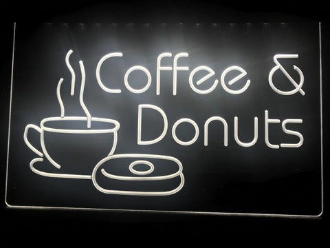 Image of Coffee & Donuts Illuminated Sign
