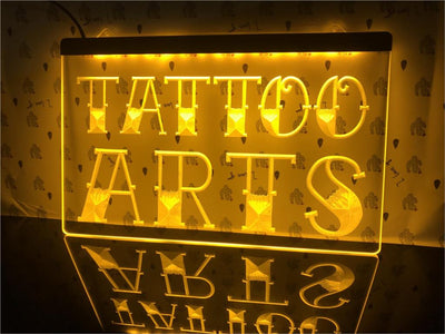 Tattoo Arts Illumianted Sign