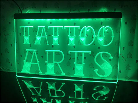 Image of Tattoo Arts Illumianted Sign