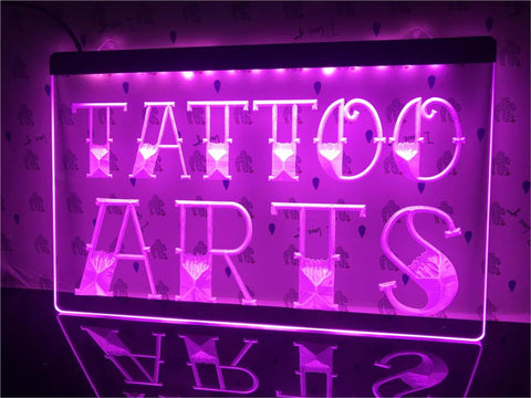 Image of Tattoo Arts Illumianted Sign