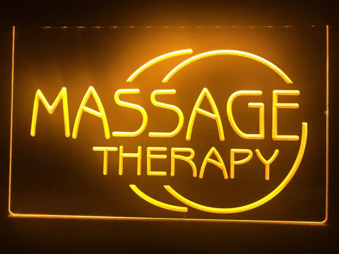 Image of Massage Therapy Illuminated Sign