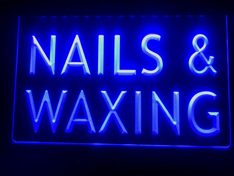 Image of Nails & Waxing Beauty Salon Illuminated Sign