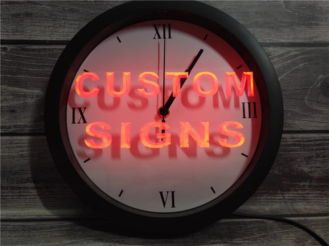 Image of Your Design - Custom Illuminated Wall Clock