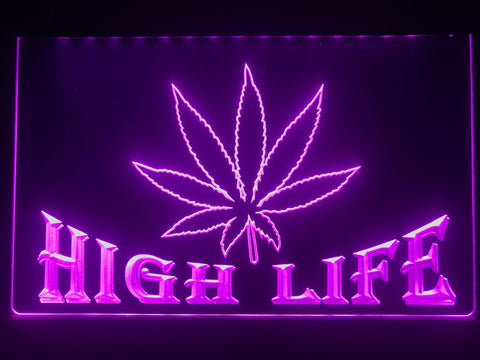Image of High Life Illuminated Sign