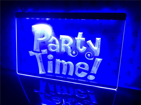 Image of Party Time Illuminated Sign