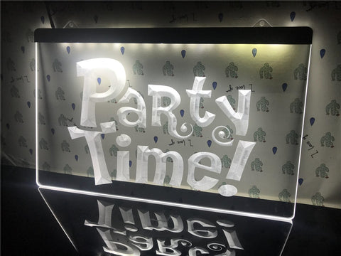 Image of Party Time Illuminated Sign