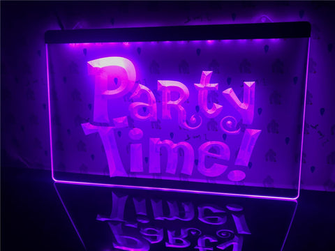 Image of Party Time Illuminated Sign