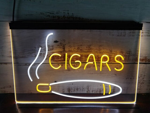 Image of Cigar Shop Two Tone Illuminated Sign