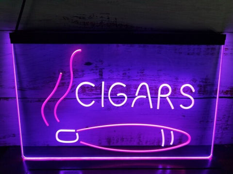 Image of Cigar Shop Two Tone Illuminated Sign