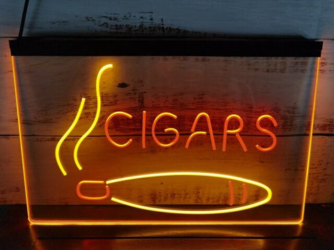 Image of Cigar Shop Two Tone Illuminated Sign