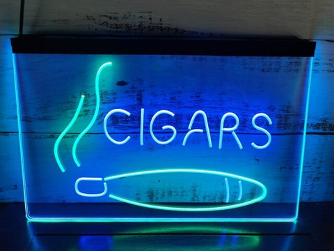Image of Cigar Shop Two Tone Illuminated Sign