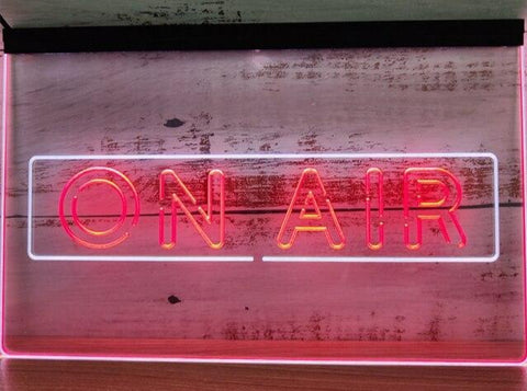 Image of On Air Recording Studio Two Tone Illuminated Sign