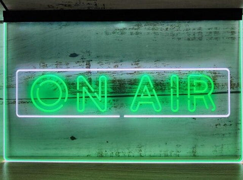 Image of On Air Recording Studio Two Tone Illuminated Sign
