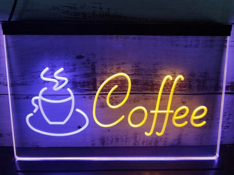 Image of Coffee Shop Two Tone Illuminated Sign