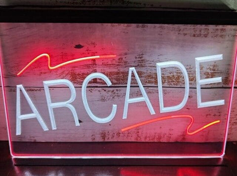 Image of Arcade Two Tone Illuminated Sign