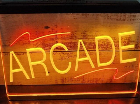 Image of Arcade Two Tone Illuminated Sign