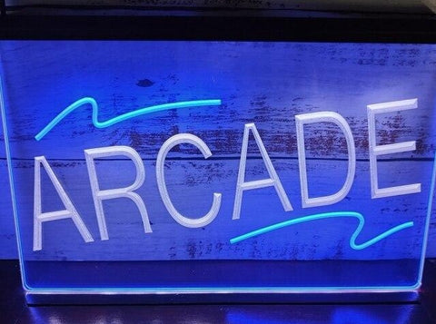 Image of Arcade Two Tone Illuminated Sign