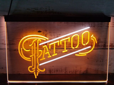 Image of Tattoo Two Tone Illuminated Sign